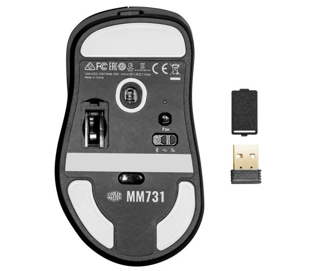 COOLER MASTER Mysz dla graczy MM731 19000 DPI RGB matowa Czarna MM-731-KKOH1 - 723668 - zdjęcie 7